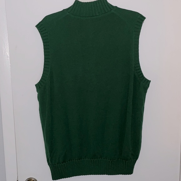 Vintage Martin Timeless as the Game green sleeveless sweater vest Italian Merino - Picture 4 of 14
